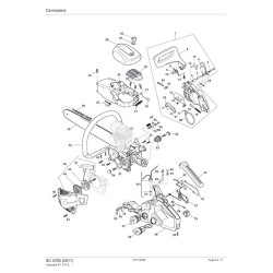 Ricambi Castelgarden per Motosega XC 3700