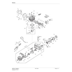 Alpina Spare Parts for Petrol Chain Saw ACS 41