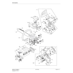 Ricambi Alpina per Motosega A 305