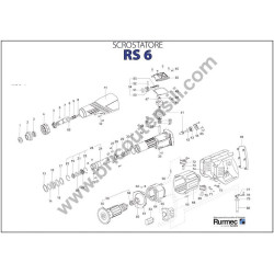 Ricambi Rurmec per Scrostatore ad Aghi RS 6