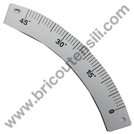 Degrees Label for Band Saws FEMI 791 Analog-Digital