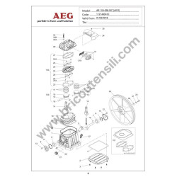 Ricambi AEG per Compressore OL0/15