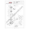 AEG Spare Parts for Compressor AB 100-268 MC