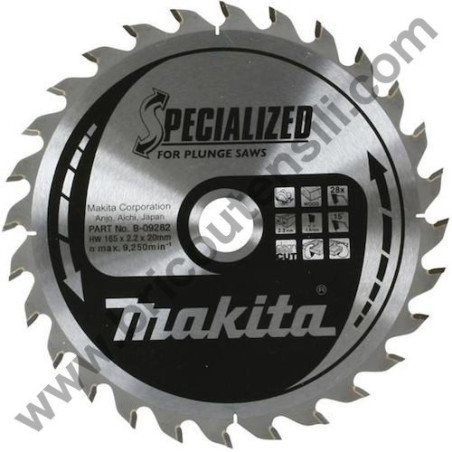 Makita Plunge Circular Saw Blades Wood - Aluminum