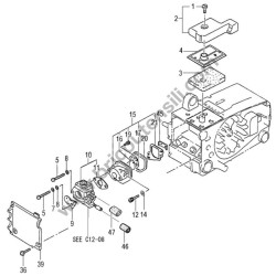 Ricambi Tanaka per Motosega ECS 3500 B-C-D