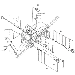 Tanaka Spare Parts for Chainsaw ECS 3500 B-C-D