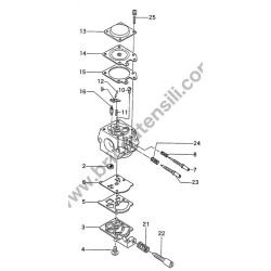 Tanaka Spare Parts for Chainsaw ECS 3500 B-C-D