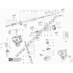 Ricambi Metabo per Smerigliatrici Angolari L 3709-L10-10-LE 9-10