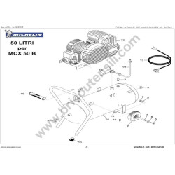 Michelin Parts for Air Compressor MCX 50 B