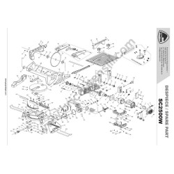 Stayer Spare Parts for Mitre Saw SC2500W