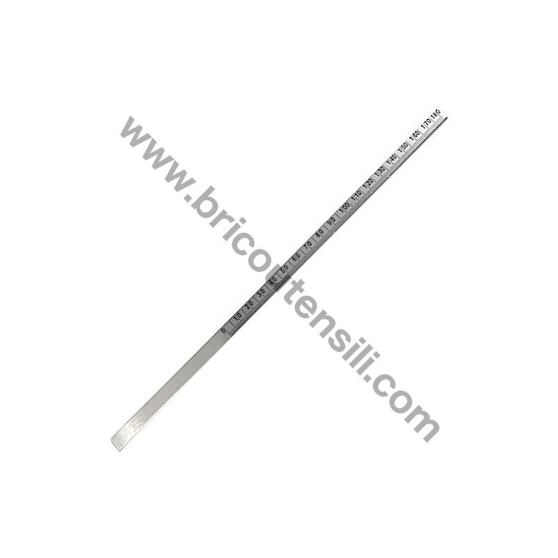 Targa Millimetrata Piano Superiore per Troncatrice FEMI XXX-XXX Alu