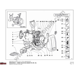 Lavor Parts for Pressure Cleaner MACH 20 80620010