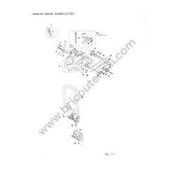 Ricambi Makita per Mototroncatrice EK8100