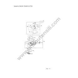 Makita Spare Parts for Power Cutters EK8100