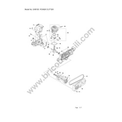 Makita Spare Parts for Power Cutters EK8100