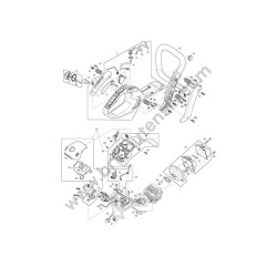 Ricambi Makita per Motosega EA4300F