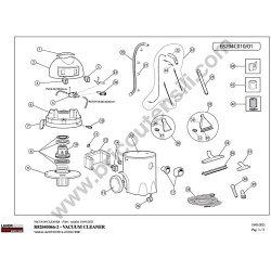 Pistola S’09C 6.001.0073 con Attacco Rapido per idropulitrici Lavor