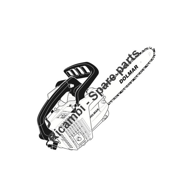 Dolmar Spare Parts for Petrol Chainsaw PS3300TH