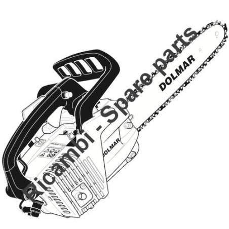 Dolmar Spare Parts for Petrol Chainsaw PS3300TH