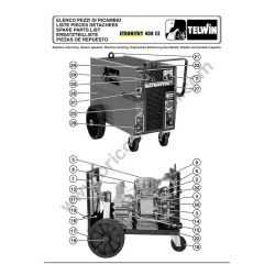Ricambi Telwin per Saldatrici Inverter Force