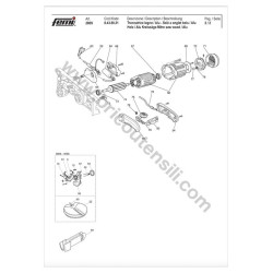 Femi Spare Parts for Mitre Saws 280S - 8428021
