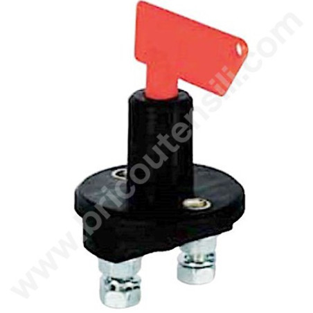 Interruttore Staccabatterie Unipolare con Leva Estraibile