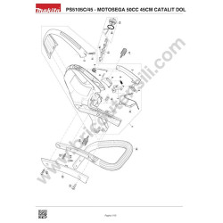 Dolmar Spare Parts for Chainsaw PS5105C/45