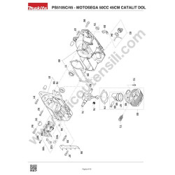 Dolmar Spare Parts for Chainsaw PS5105C/45