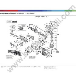 Bosch Spare Parts for Angle Grinder GWS 24-230
