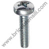 Round head screw for Angle Grinder Bosch GWS-PWS