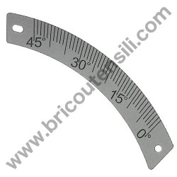 Degrees Label 0-45° for Band Saw FEMI 780P