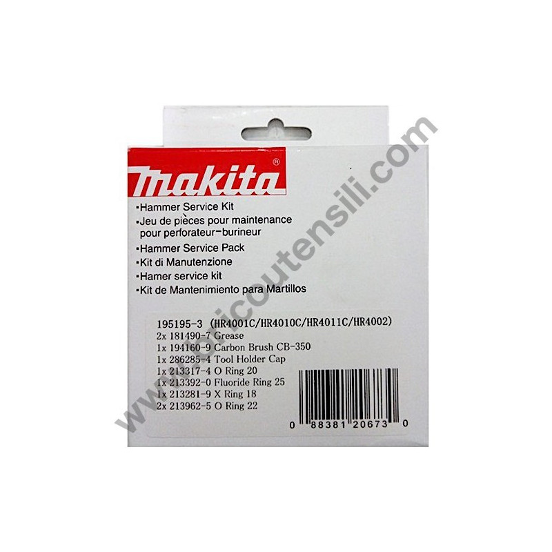 Service Pack for Hammers Makita HR4001C-4002-4010-11C