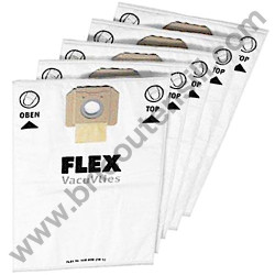 Packaging 5 pcs Fleece Filter Bag for Vacuum Cleaner Flex VC 25 L MC