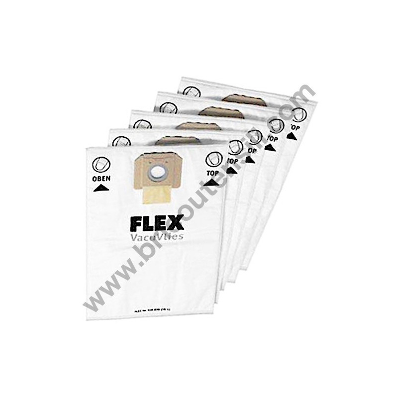 Packaging 5 pcs Fleece Filter Bag for Vacuum Cleaner Flex VC 25 L MC