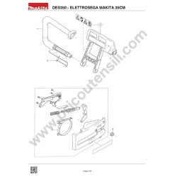 Ricambi Makita per Elettrosega DES350