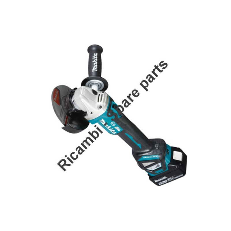 Makita Spare Parts for Cordless Angle Grinder DGA513