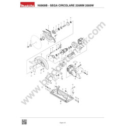 Makita Spare Parts for Circular Saw N5900B