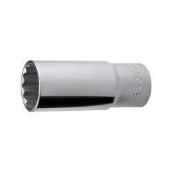 Polygonal sockets Long 3/8"