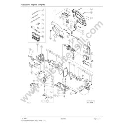 Hitachi Spare Parts for Jig Saw CJ120V