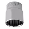 Polygonal sockets Short 3/4"