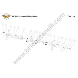Ricambi Meccanica Benassi per Motozappatrice RL 350