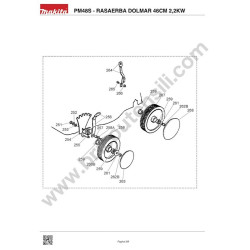 Dolmar Spare Parts for Lawn Mower PM48S