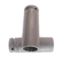 Polygonal sockets Long "IMPACT" 1/2"