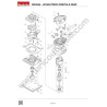 Makita Spare Parts for Orbital Sander BO4556