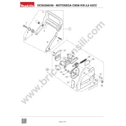 Ricambi Makita per Motosega DCS5200I