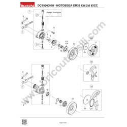 Ricambi Makita per Motosega DCS5200I