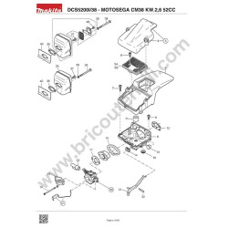 Ricambi Makita per Motosega DCS5200I