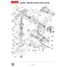Ricambi Makita per Smerigliatrice Angolare 9609NB