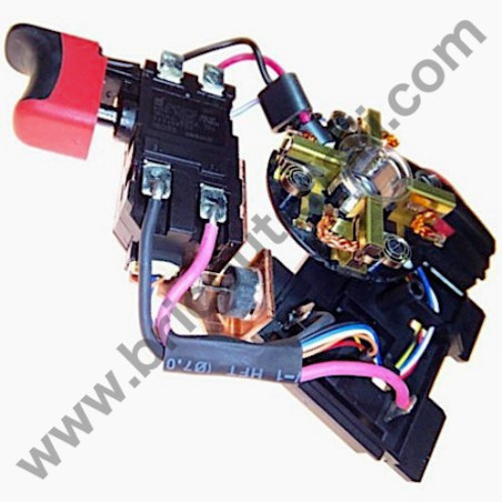 Complete Switch for Cordless Drill Metabo SB-BS 18 LTX Quick-Impuls