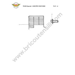 Meccanica Benassi Spare Parts for Flail Mower TR 80 Special